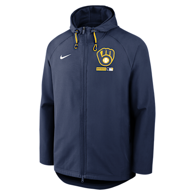 Milwaukee Brewers Authentic Collection Men's Nike Therma-FIT MLB